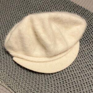 Betmar Cream Angora Beret